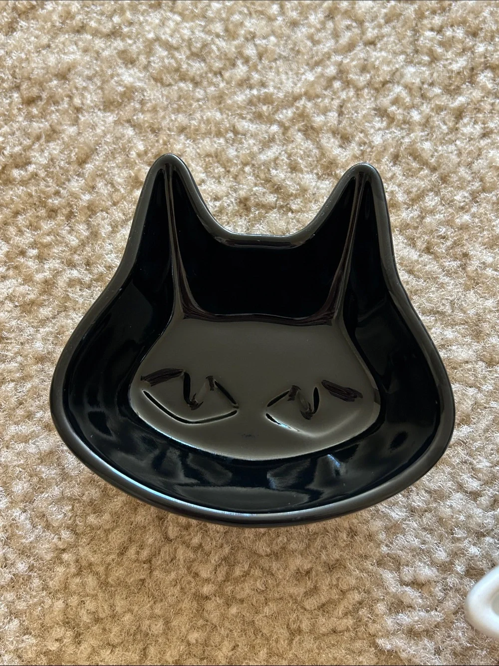 Le Creuset Halloween Black Cat and White Ghost Small Ceramic Dishes